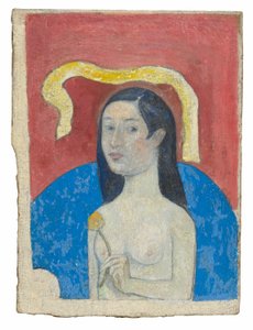 画家の母（イヴ）の肖像 作： Paul Gauguin