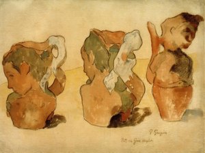 砂岩鉢 作： Paul Gauguin