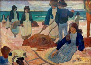 Ramasseuses de varech II（ブルトントングコレクターII） 作： Paul Gauguin