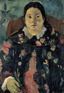 スザンヌ・バンブリッジの肖像 作： Paul Gauguin