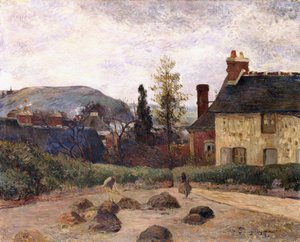 収穫からの帰還、1884 作： Paul Gauguin