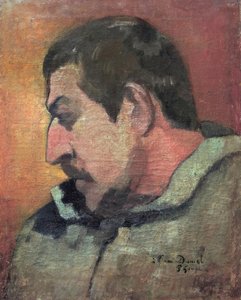 自画像 作： Paul Gauguin