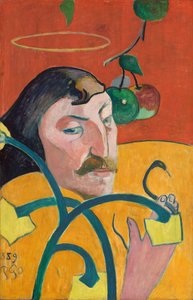 自画像 作： Paul Gauguin