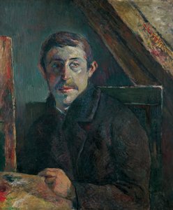 自画像 作： Paul Gauguin