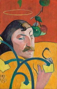 自画像、1889 年。 作： Paul Gauguin