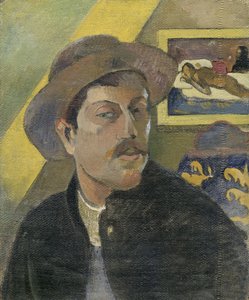 自画像、1893-1894 作： Paul Gauguin