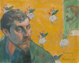 バーナードの肖像画、「LesMisérables」の自画像 作： Paul Gauguin
