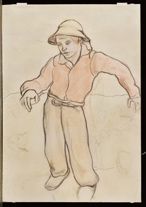 小さなブルターニュ寄り、1889 作： Paul Gauguin