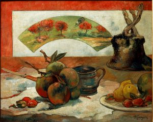 扇風機での静物 作： Paul Gauguin