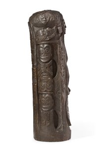 1894年以降、十字架上のキリストへのタヒチのトーテム