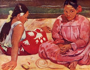 タヒチの女性、1936 作： Paul Gauguin