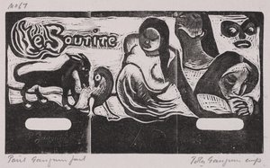 タヒチアンとノアノアシリーズ 作： Paul Gauguin