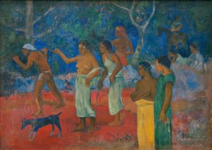 タヒチの生活 作： Paul Gauguin