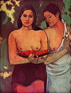 タヒチアンマンゴー、1936 作： Paul Gauguin