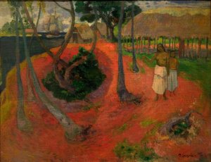タヒチの牧歌 作： Paul Gauguin