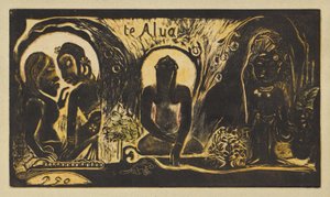 Te Atua (Die Götter) 作： ポール・ゴーギャン