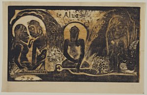 神ノアシリーズからの神々、1893-1894 作： Paul Gauguin