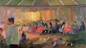 Te Fare Hymenee 作： Paul Gauguin