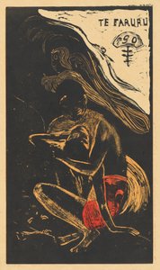 Te Faruru (彼らはここで恋をしている) 作： Paul Gauguin