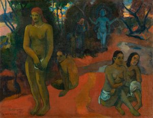 Te Pape Nave Nave（Delectable Waters） 作： Paul Gauguin