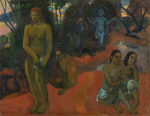 Te Pape Nave Nave（おいしい水） 作： Paul Gauguin