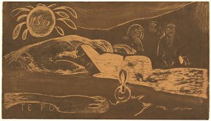 テポ（長い夜） 作： Paul Gauguin