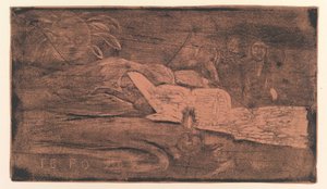 Te Po、1893-94。 作： Paul Gauguin