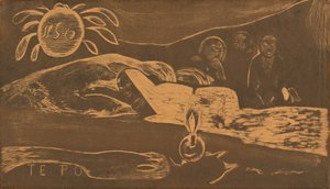 Te Po The Long Night、18941895。 作： Paul Gauguin