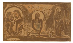 組曲「ノア・ノア」よりテ・アトゥア（神） 作： Paul Gauguin