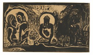 組曲「ノア・ノア」よりテ・アトゥア（神） 作： Paul Gauguin