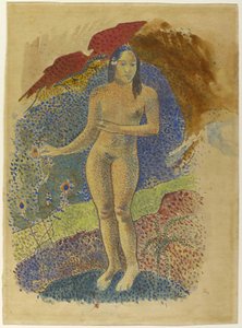 楽しい土地、1892。 作： Paul Gauguin
