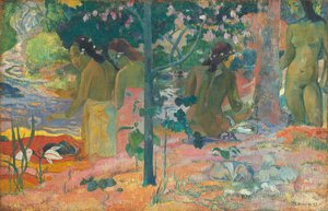 大水浴図 作： Paul Gauguin