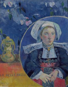 美しきアンジュール（ポンアヴェンの宿屋の主人、美しきアンジュール） 作： Paul Gauguin