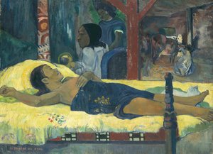 神の誕生の子供、1896年。 作： Paul Gauguin