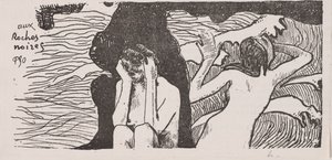 ブラック ロックス 作： Paul Gauguin