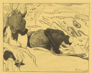 洗濯屋 作： Paul Gauguin
