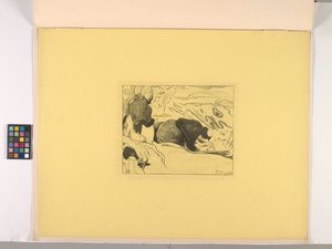 Die Wäscherinnen 作： ポール・ゴーギャン