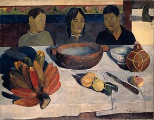 食事バナナ、1891