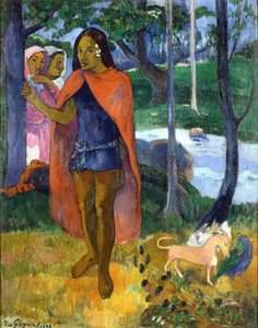 ヒバオアの魔術師 作： Paul Gauguin