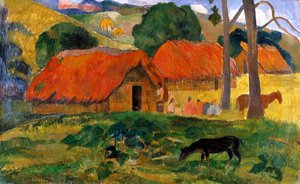 タヒチの「The Three Huts