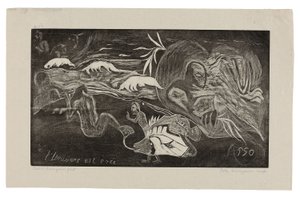 ノア・ノア組曲より『宇宙は創造される 作： Paul Gauguin