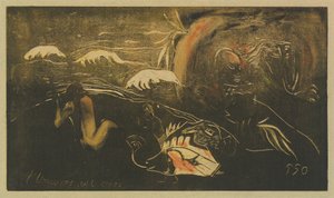 宇宙は創造される 作： Paul Gauguin
