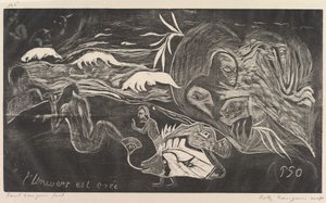 宇宙の創造宇宙の創造、フレグランスノアノア、1893-94年。 作： Paul Gauguin