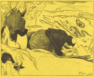 ウォッシャーウーマン 作： Paul Gauguin
