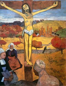 黄色いキリスト 作： Paul Gauguin