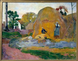 黄色い石臼 作： Paul Gauguin