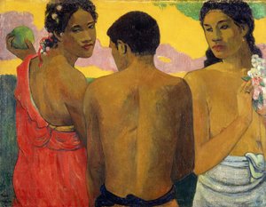 フランス語：Trois Tahitiens（会話 3人のタヒチ人 作： Paul Gauguin