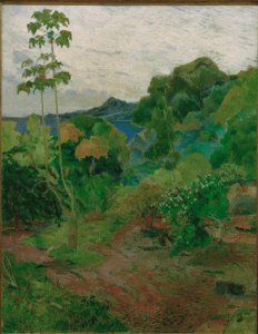 熱帯の風景 作： Paul Gauguin