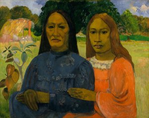 二人の女性 作： Paul Gauguin