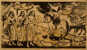 動く 作： Paul Gauguin